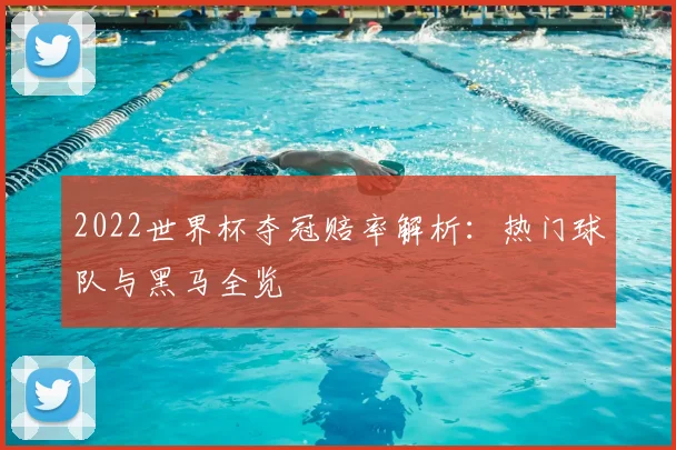 2022世界杯夺冠赔率解析：热门球队与黑马全览